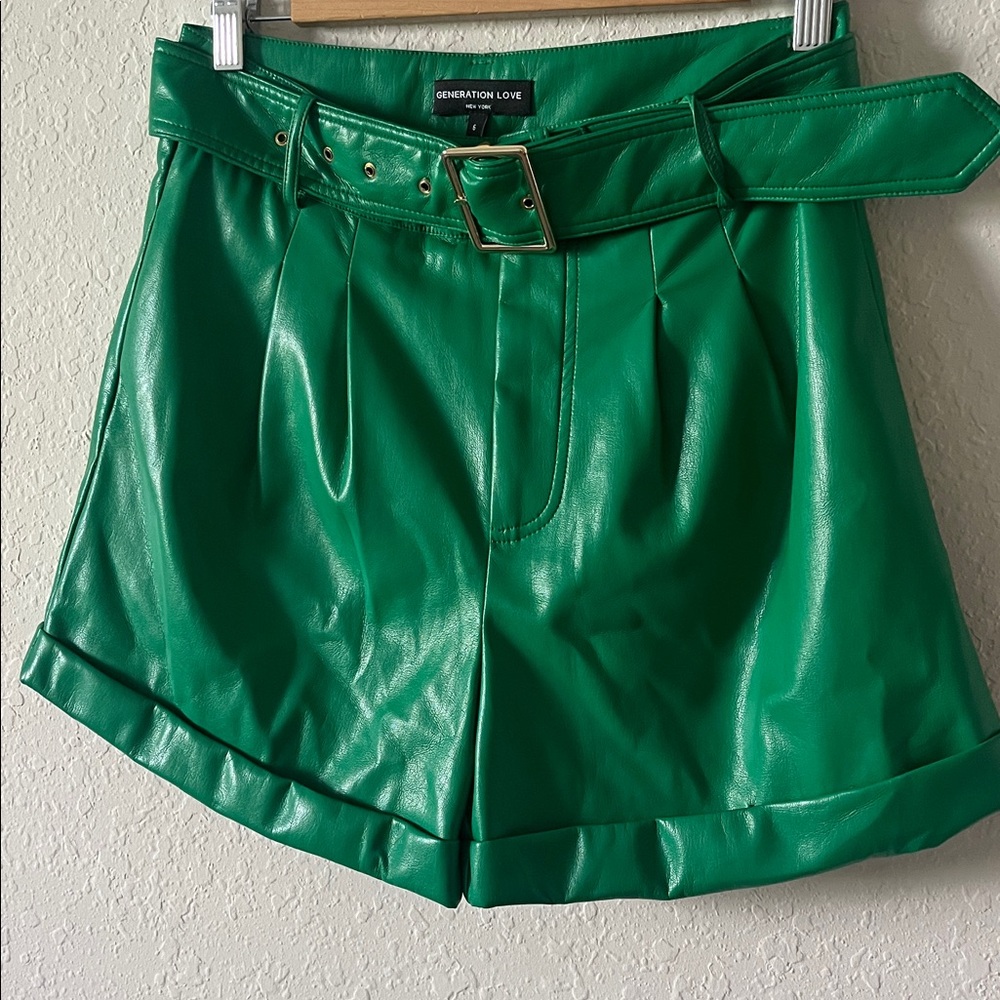 Generation Love New York Milo Vegan Leather Short.Size6